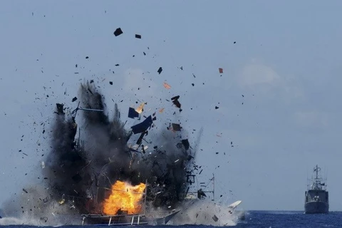 La Marine thaïlandaise ouvre le feu sur des bateaux vietnamiens