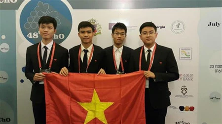 Olympiades internationales de Chimie: deux médailles d’or pour le Vietnam
