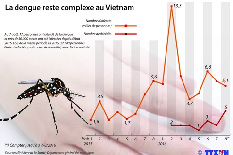 La dengue reste complexe au Vietnam