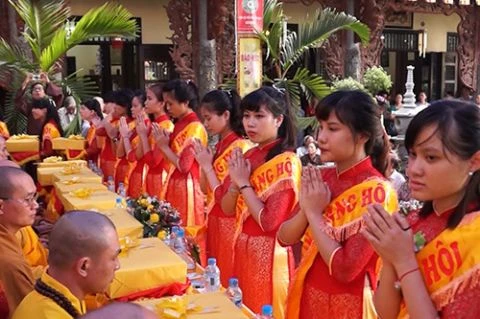 La fête Vu Lan célébrée en Inde