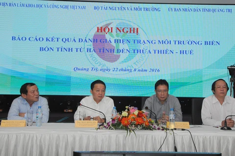 "Pour l’essentiel, l’environnement marin de quatre provinces de Hà Tinh à Thua Thiên-Huê est sûr"