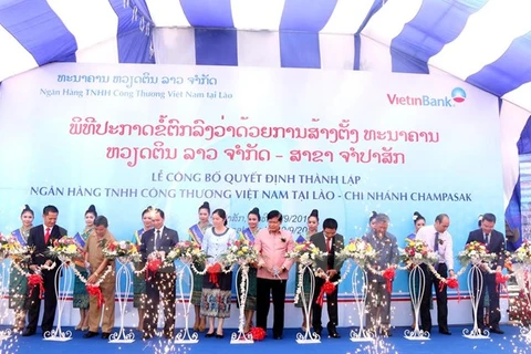 Vietinbank Laos inaugure une succursale à Champassak