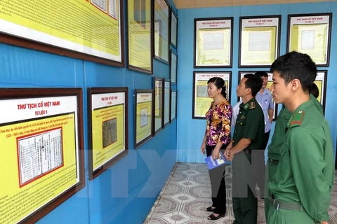 Bà Ria-Vung Tàu : exposition de cartes et d'archives sur Hoàng Sa et Truong Sa