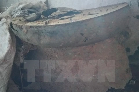 Un tambour de bronze de deux mille ans découvert à Thanh Hoa