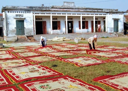 Le village des nattes de Hoi