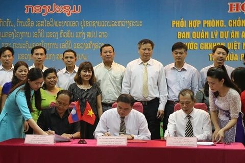 Renforcement de la lutte contre le VIH à la frontière Vietnam-Laos