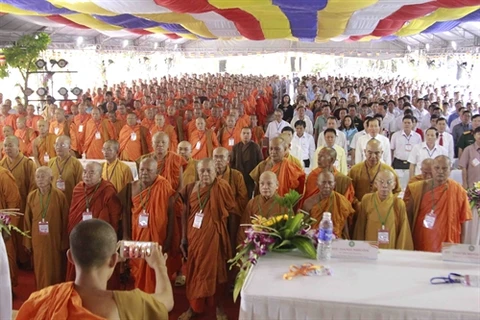 Le 35e anniversaire de l’Eglise bouddhique du Vietnam célébré à Kien Giang