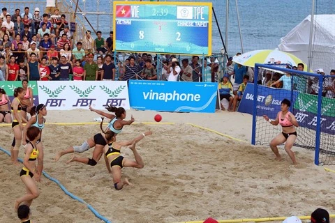 Jeux asiatiques de plage, une performance en trompe-l’œil
