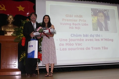 Remise des prix du concours «Jeunes Reporters Francophones»