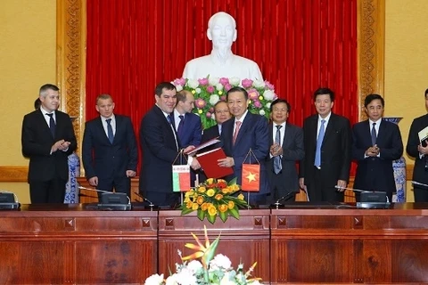 Vietnam - Biélorussie: promotion de la coopération dans le secteur de la sécurité