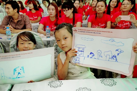 Un projet pour soutenir les femmes et enfants des familles muticulturelles Vietnam-R.de Corée