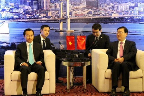 Le président du Comité permanent de l'APN Zhang Dejiang à Da Nang