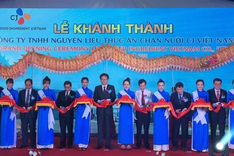 Groupe sud-coréen CJ : inauguration d’une nouvelle provenderie à Ba Ria – Vung Tau