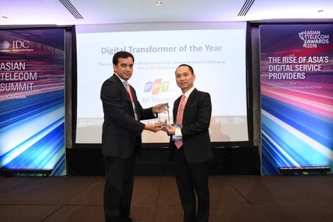 FPT remporte un titre au prix des télécommunications d’Asie-Pacifique 2016