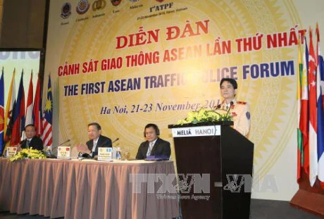 Clôture du premier forum de la police de la route de l’ASEAN