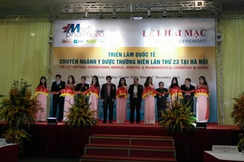 Ouverture de la 23e Vietnam Medi Pharm Expo à Hanoï
