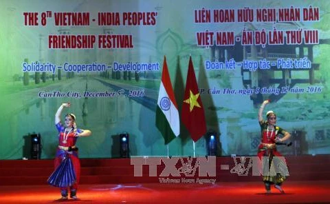 Le 8e Festival d'amitié populaire Vietnam-Inde à Can Tho