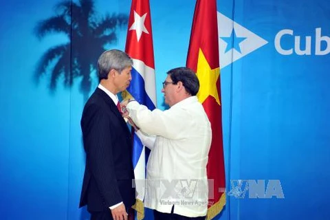 L'ambassadeur vietnamien à Cuba à l'honneur