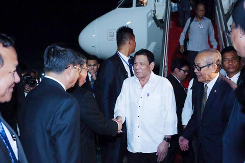 Le président philippin entame sa visite d’Etat au Cambodge