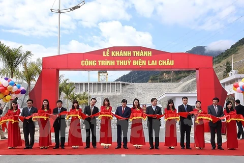 Inauguration de la centrale hydroélectrique de Lai Châu
