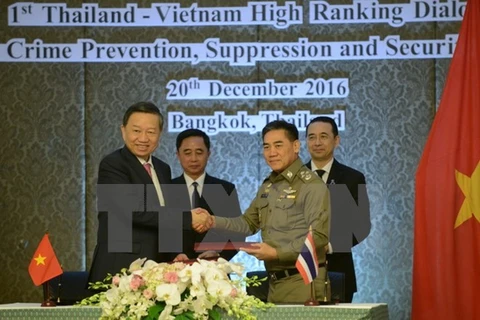 Premier dialogue de haut rang sur la sécurité Vietnam-Thaïlande