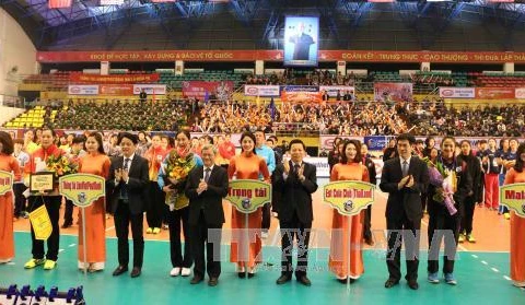 Ouverture du tournoi international de volley-ball féminin à Bac Ninh