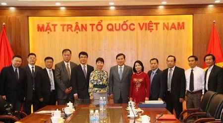 Vietnam-Chine: renforcement des relations entre le FPV et la CCPPC