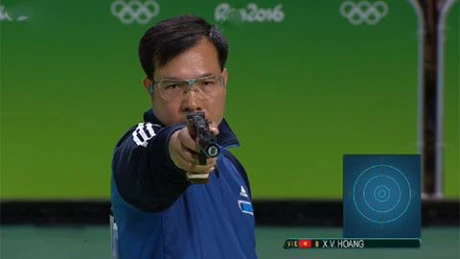 Hoang Xuan Vinh remporte la médaille d'argent à la Coupe du monde de tir 2017