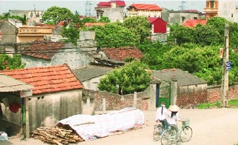 Construction d'un village de Nouvelle ruralité Vietnam-R. de Corée à Hau Giang