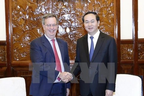 Le président Trân Dai Quang reçoit l’ambassadeur d’Espagne 