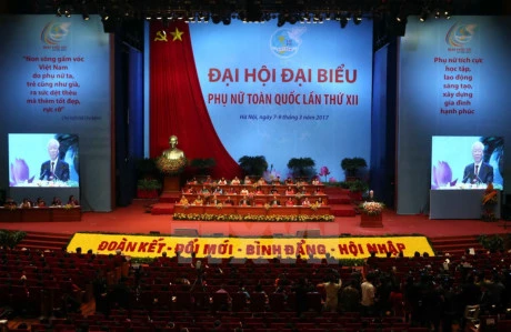 Ouverture du 12ème Congrès national des femmes vietnamiennes