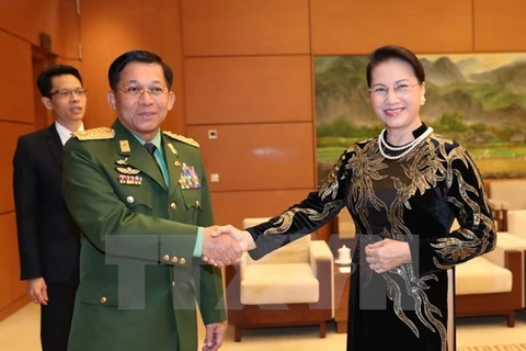 La présidente de l’AN plaide pour la promotion des liens Vietnam-Myanmar
