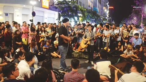 La très attendue rue saïgonnaise de la musique