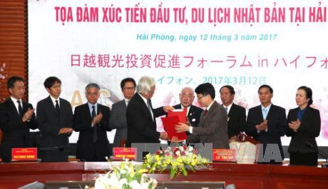 Colloque de promotion de l'investissement et du tourisme japonais à Hai Phong 