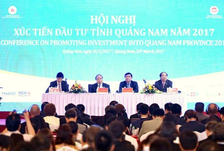 Le Premier ministre à une conférence de promotion de l’investissement à Quang Nam