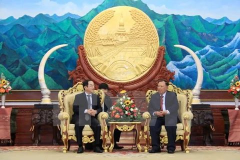 Le leader du PRPL plaide pour les relations spéciales Vietnam-Laos 