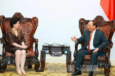 Le Premier ministre Nguyen Xuan Phuc reçoit la directrice générale de l’OMS 
