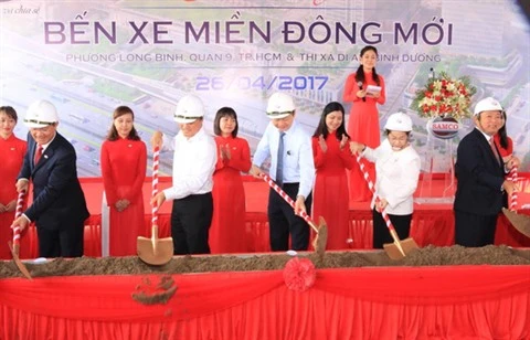 Hô Chi Minh-Ville : mise en chantier d'une nouvelle gare routière de l’Est