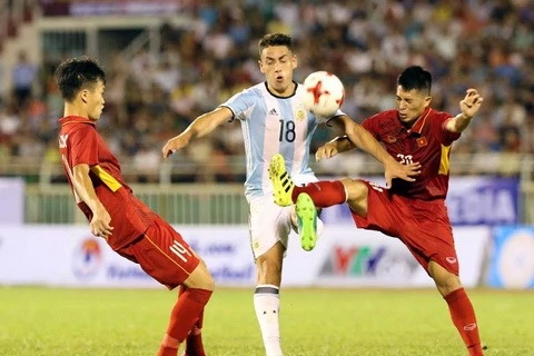 Le match amical U20 Vietnam-Argentine se termine au score 1-4