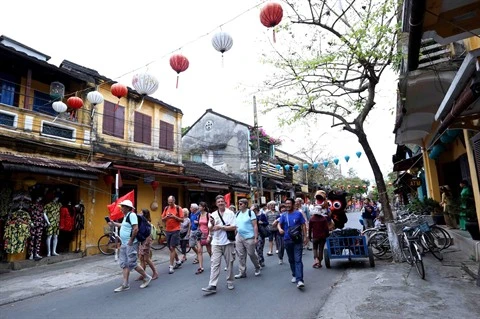 Forte hausse du nombre de touristes étrangers au Vietnam