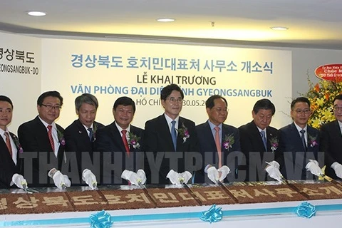 Inauguration du bureau de province sud-coréenne Gyeongsangbuk à HCM-Ville