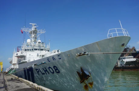 Un navire de la Garde​ côtière du Japon en visite au Vietnam