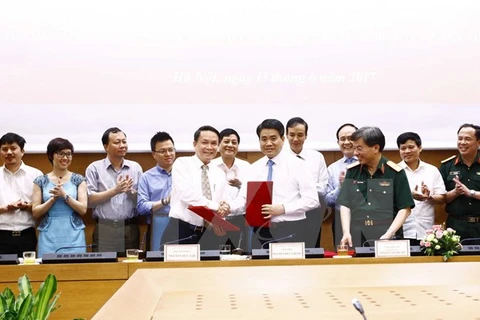 VNA et Hanoi signent un programme de coordination du travail 2017-2021