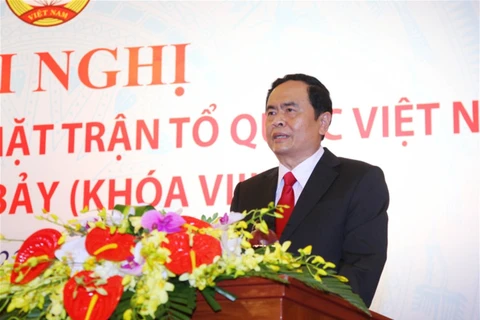 Tran Thanh Man devient président du CC du Front de la Patrie du Vietnam 