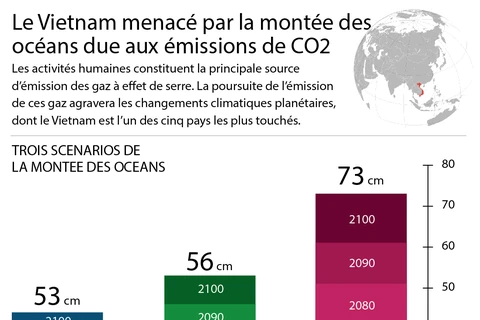 Le Vietnam menacé par la montée des océans due aux émissions de CO2