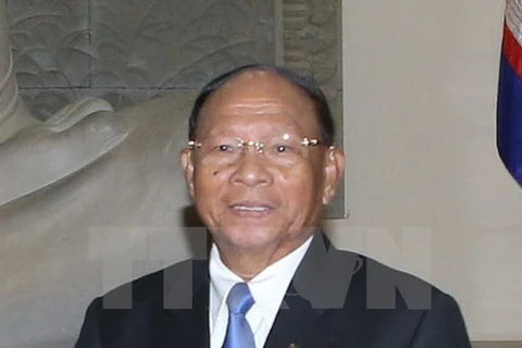 Le président de l’AN cambodgienne débute sa visite officielle d'amitié au Vietnam 