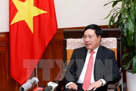 Le vice-PM Pham Binh Minh souligne la coopération intégrale Vietnam-Cambodge