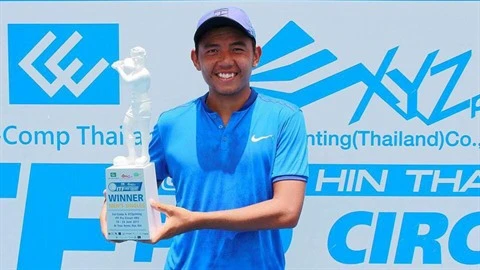 Tennis : Ly Hoàng Nam, champion en simple messieurs au tournoi F3 Futures en Thaïlande