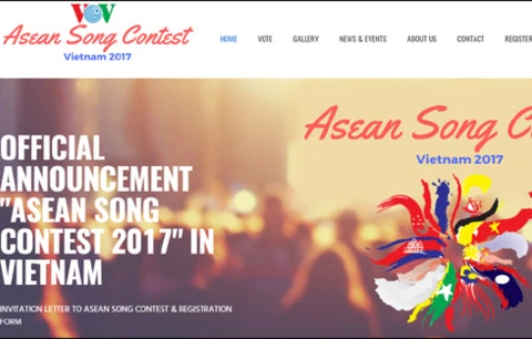 Concours de chant de l'ASEAN 2017 au Vietnam