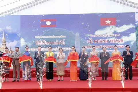 Inauguration du vestige historique Vietnam-Laos